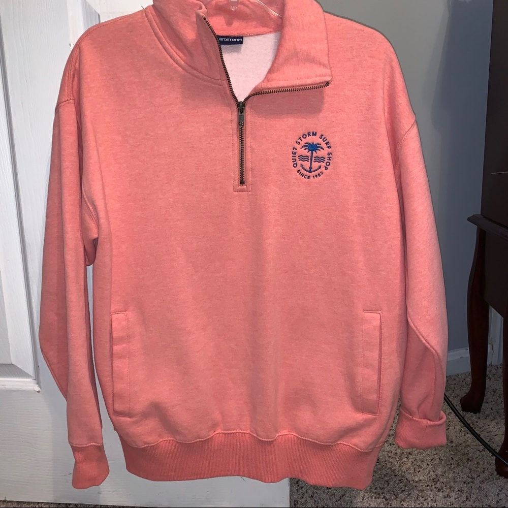 Quiet storm half zip